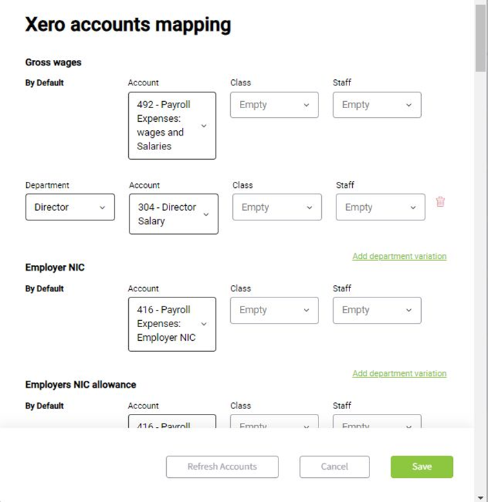 Connecting Freshpay to Xero