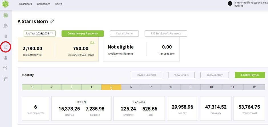 Connecting Freshpay to Xero