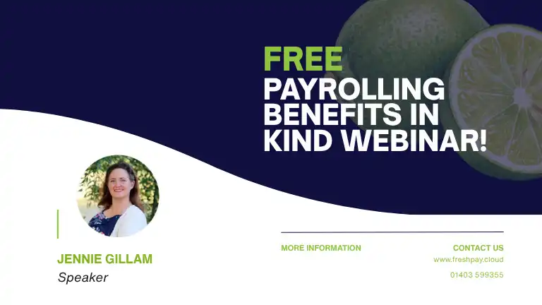 Free Payrolling Benefits In Kind Webinar